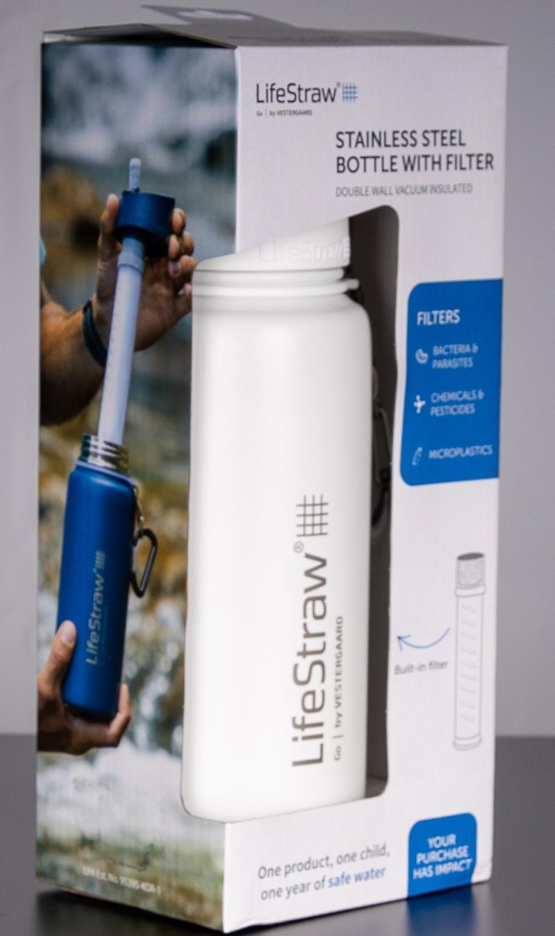 Go Stainless Steel Bottle - 710ml / 24oz - White 2