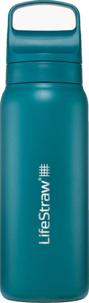 Go Stainless Steel Filter Bottle - 710ml / 24oz - Laguna Teal 1