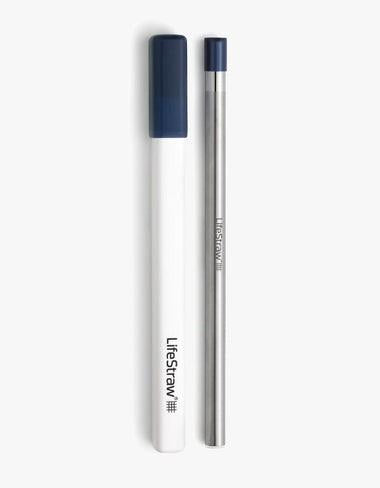 SIP Personal Water Filter Straw w/ Case - midnight blue 1