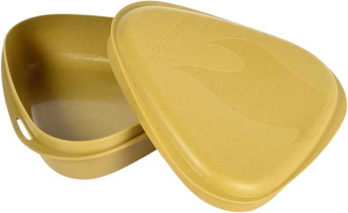 Bowl N Lid - musty yellow 1