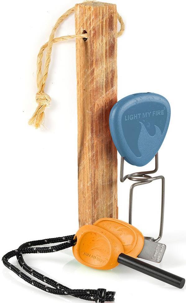 Firelighting Kit - hazy blue / rusty orange 1