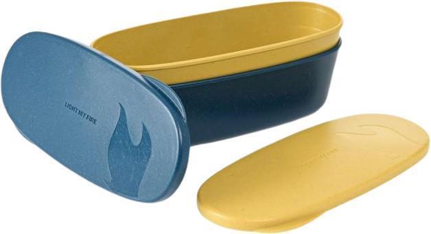 Snapbox Oval - 2 Pack - musty yellow / hazy blue 1