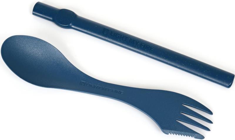 Spork N Straw - hazy blue 1