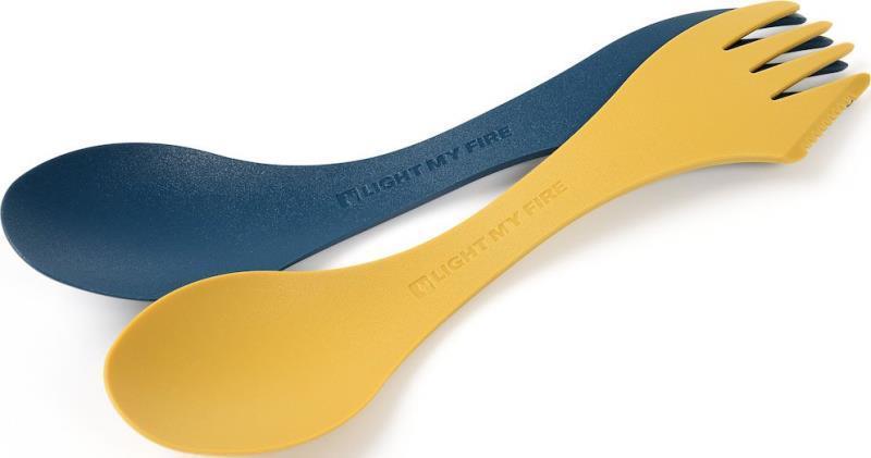 Spork Original - 2 Pack - musty yellow / hazy blue 1