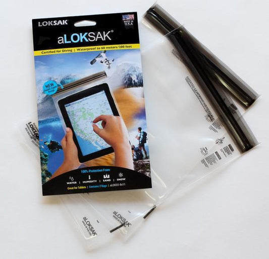 Aloksak : Two Bags - 20.3x28.6cm - for Original iPad and e-readers - Not Applicable 1