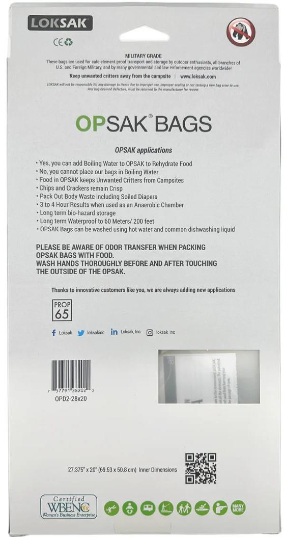 OPSAK Two Bags - 69.53x50.8cm / 27.3.75x20` - not applicable 1