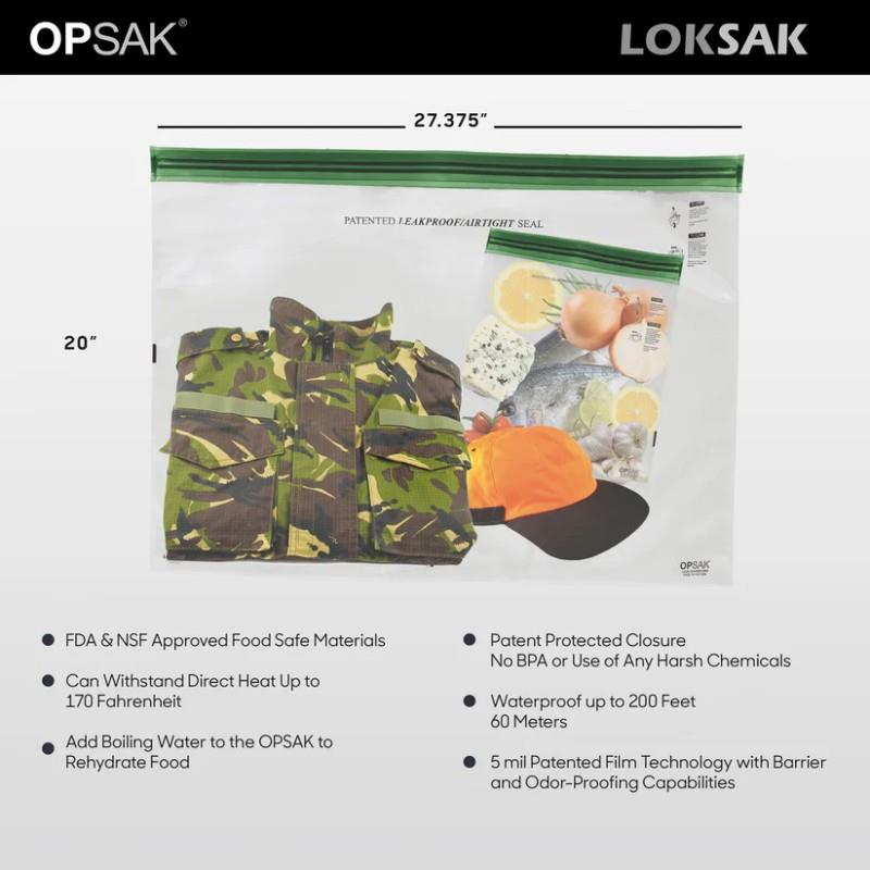 OPSAK Two Bags - 69.53x50.8cm / 27.3.75x20` - not applicable 1