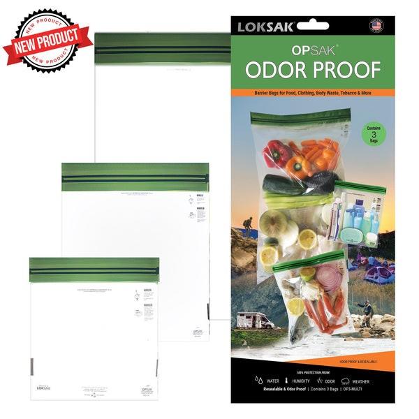 Opsak Odor Proof: Three Bags - Assorted Sizes - not applicable 1