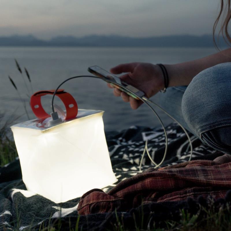 Max QI Solar Lantern w/ Phone Charger - Not Applicable 3