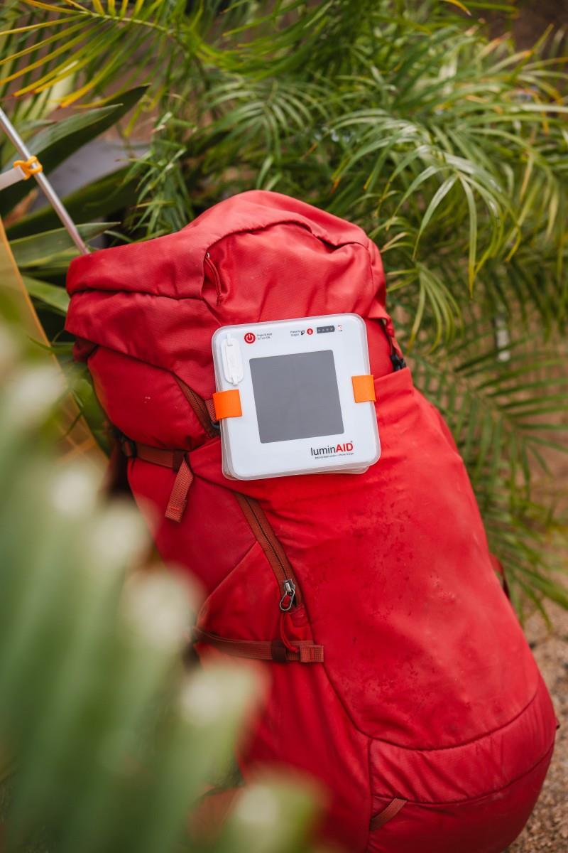 Max Quick Inflate Solar Lantern with Phone Charger - not applicable 1