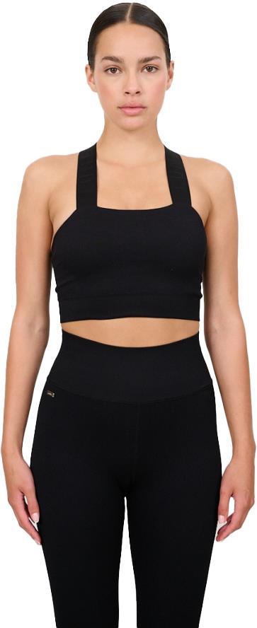 Luna Sculpt Rib Bra - Black 1