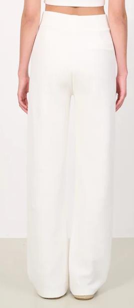 Moon Classic Flared Pants - Womens - Marshmellow 2