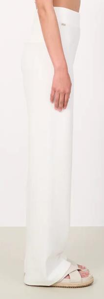 Moon Classic Flared Pants - Womens - Marshmellow 3