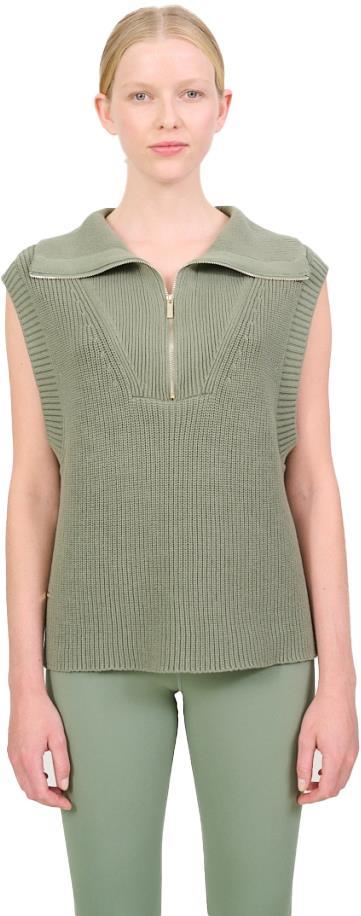 Olivia Zip Spencer - Womens - sea spray 1
