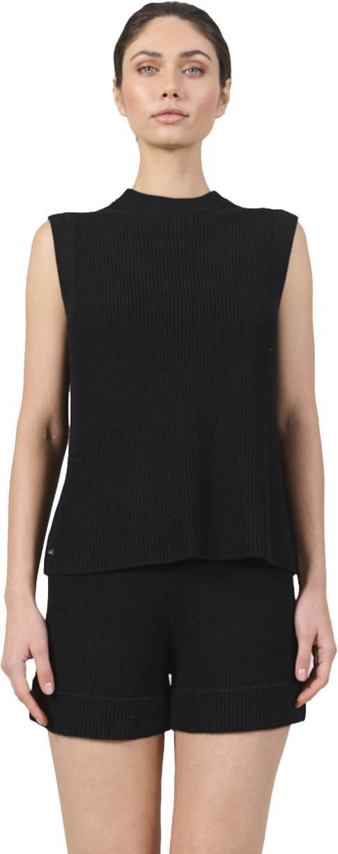 Stella Sleeveless Top - Womens - black 1