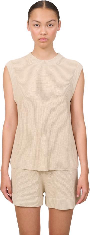 Stella Sleeveless Top - Womens - brown rice 1