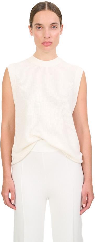 Stella Sleeveless Top - Womens - white 1