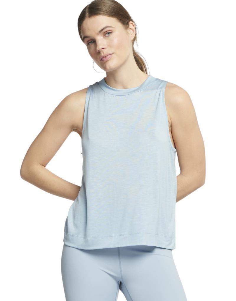 Stevie Tank Top - Womens - Dusty Blue 1