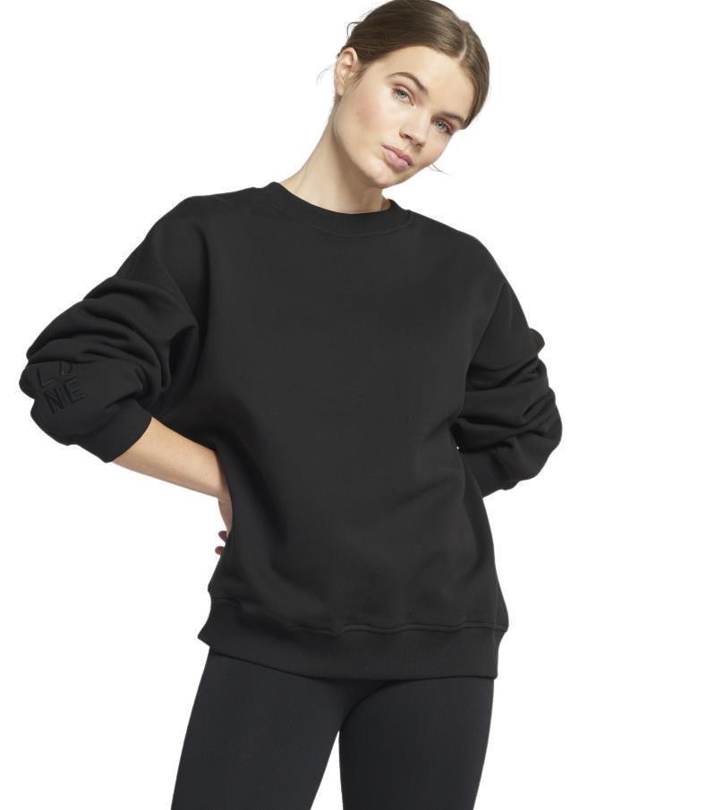 Zane Oversized Sweater - Womens - black 1