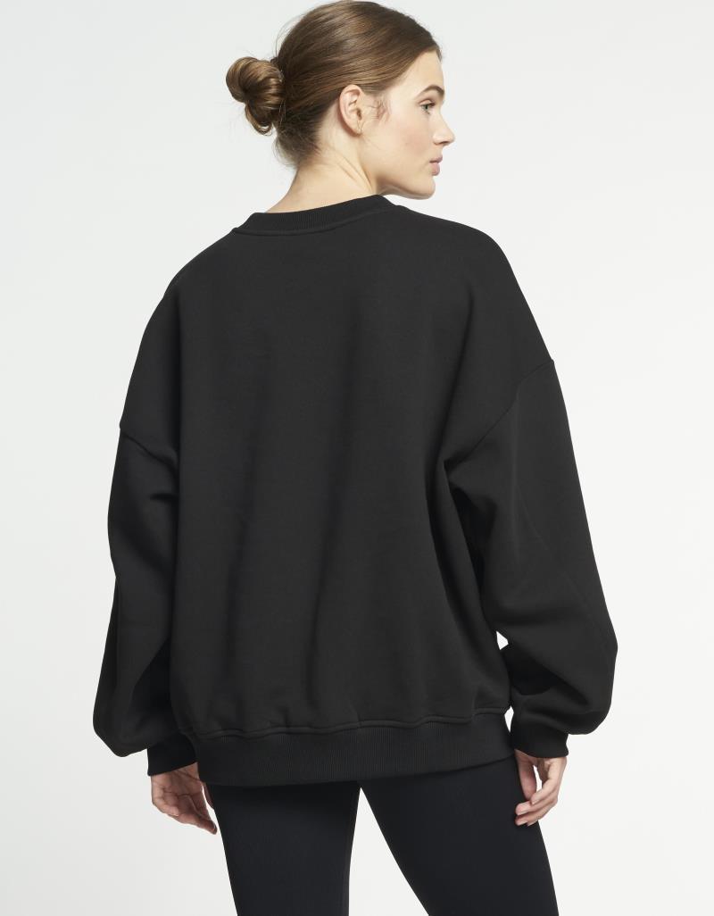 Zane Oversized Sweater - Womens - black 1