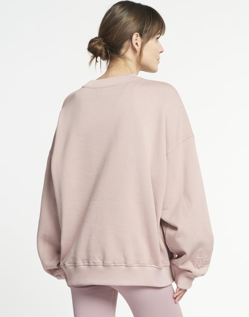 Zane Oversized Sweater - Womens - woodrose 1
