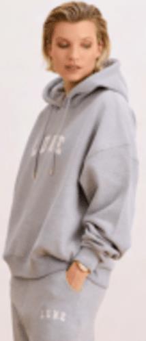 Zoe Logo Pants - Womens - grey melange 1