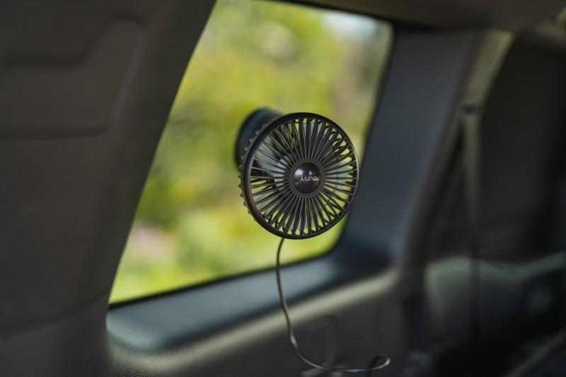 Car Camping Fan - black 1