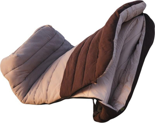 Fitted Sleeping Bag Comforter - brown 1