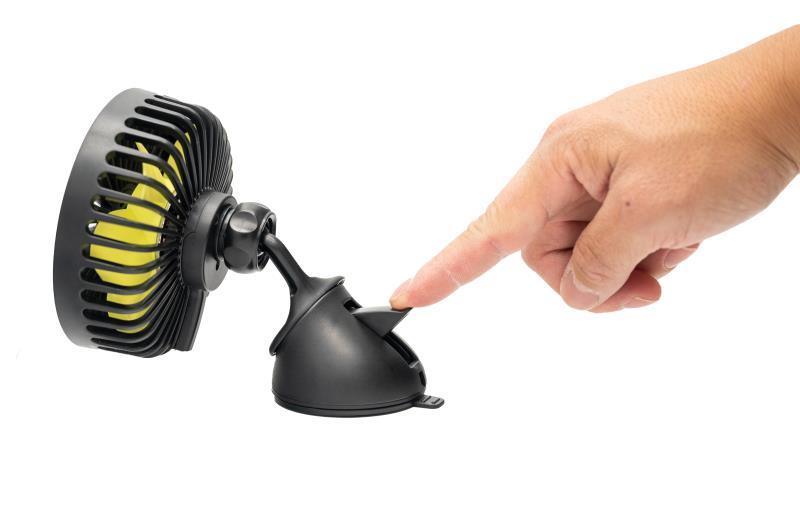 Luno Car Camping Fan - black 1
