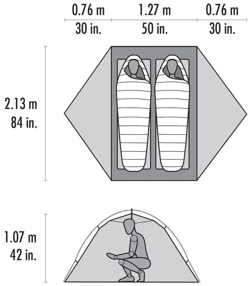 Access 2 Tent - orange 1
