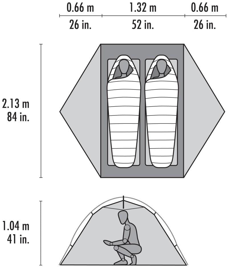 Elixir 2 Tent - green 1