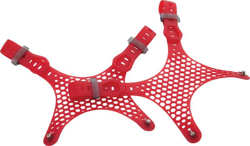 Paragon Binding Mesh Strap Kit - red 1