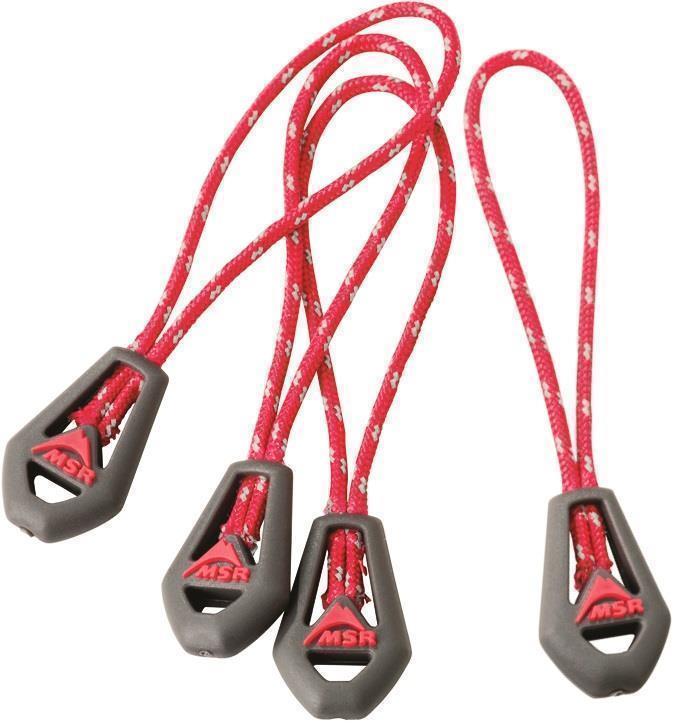 Universal Zipper Pulls - Red (4-Pack) - Not Applicable 1