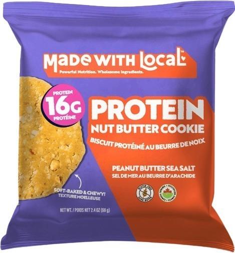 Protein Nut Butter Cookie - Organic - peanut butter sea salt 1