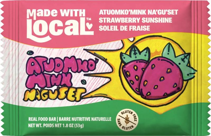 Real Food Bar - Organic  - strawberry sunshine 1