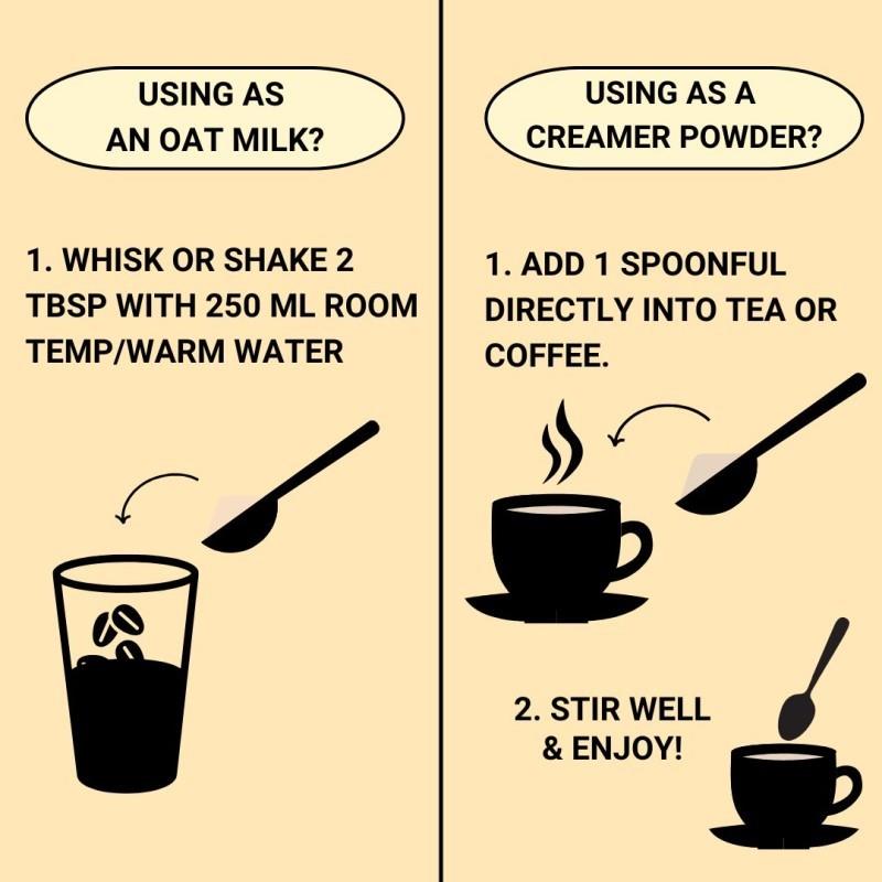 Salted Caramel Oat Milk Powder - not applicable 1