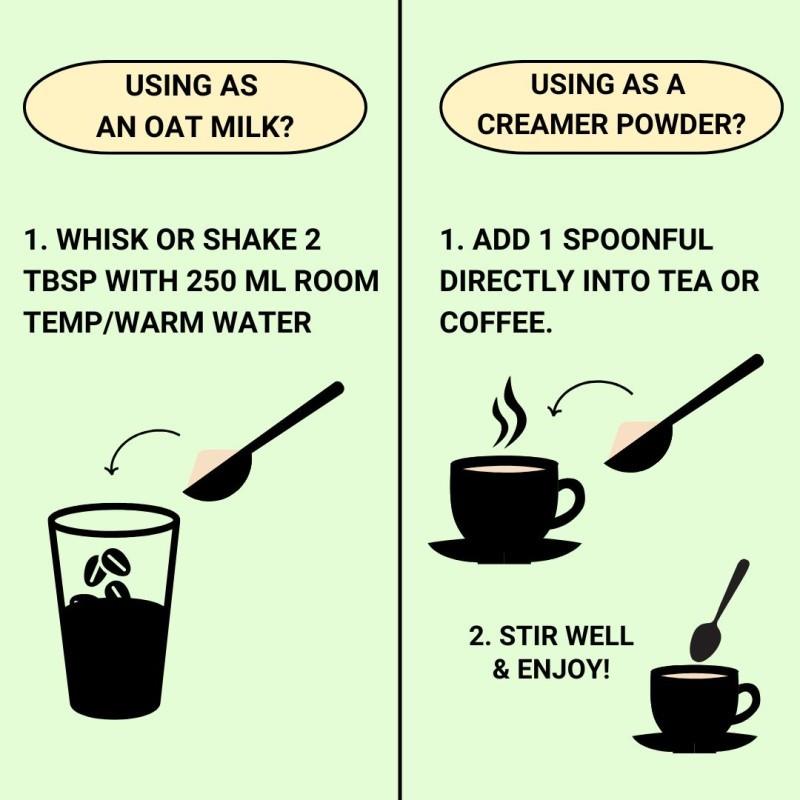 Unsweetened Original Oat Milk Powder - not applicable 1