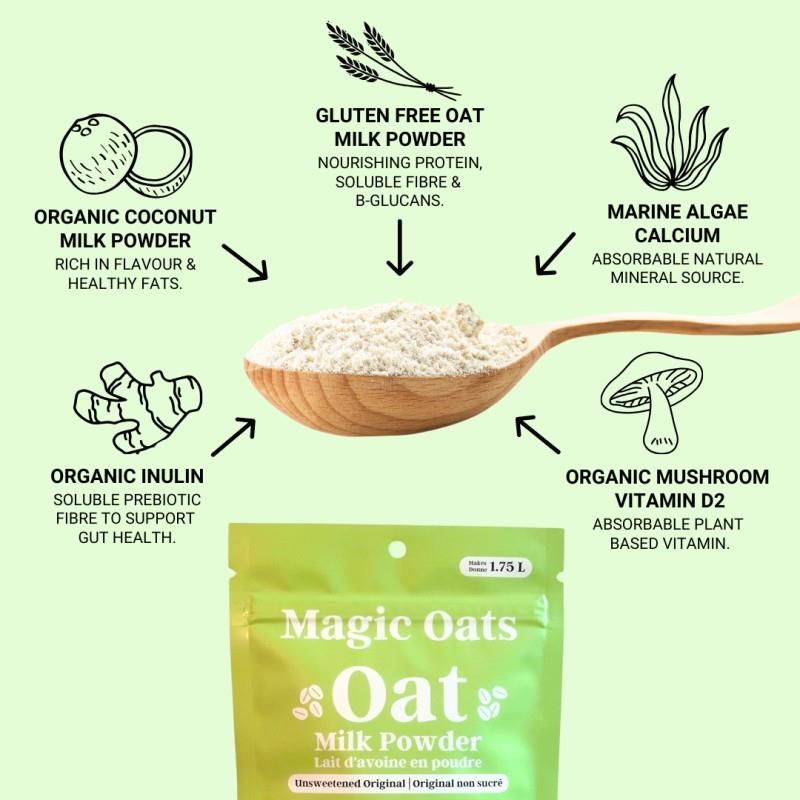 Unsweetened Original Oat Milk Powder - not applicable 1