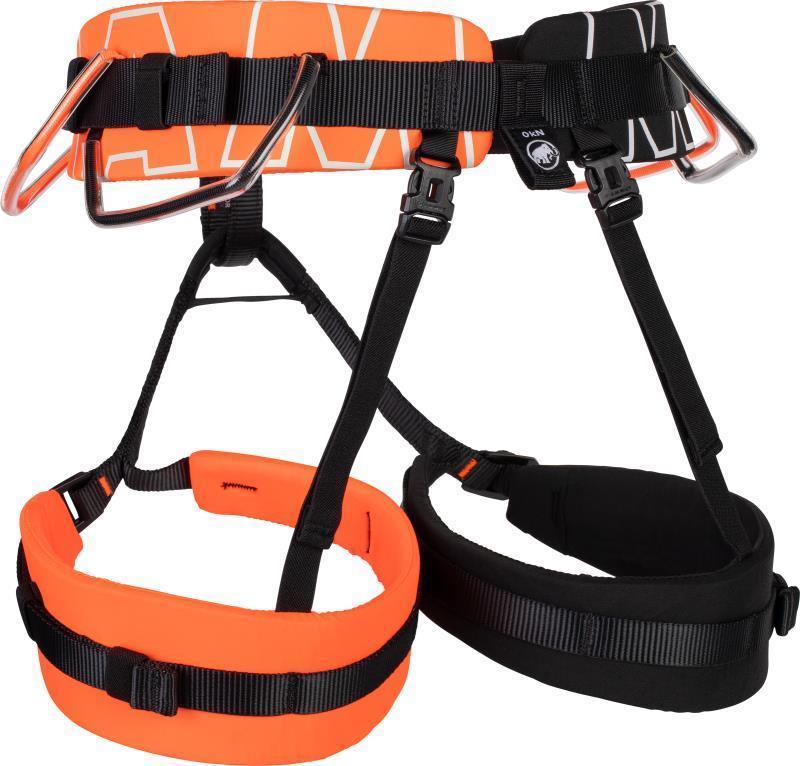 4 Slide Harness - Vibrant Orange / Black 1