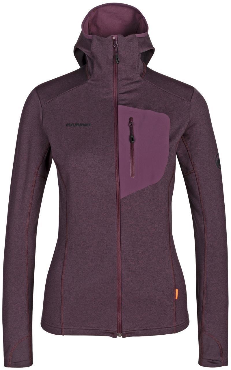 Aconcagua Light ML Hooded Jacket - Womens - blackberry 1