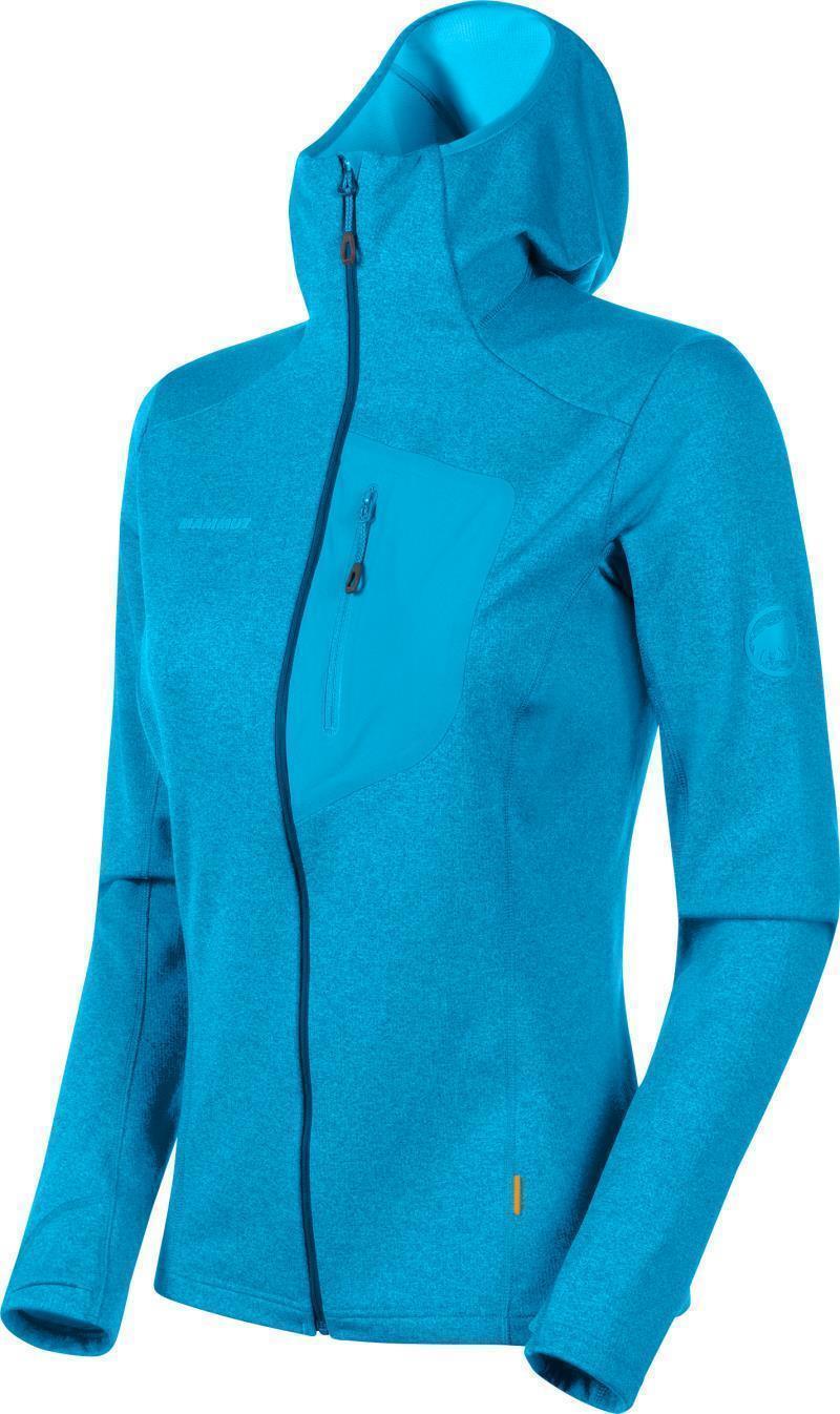 Aconcagua Light ML Hooded Jacket - Womens - ocean 1