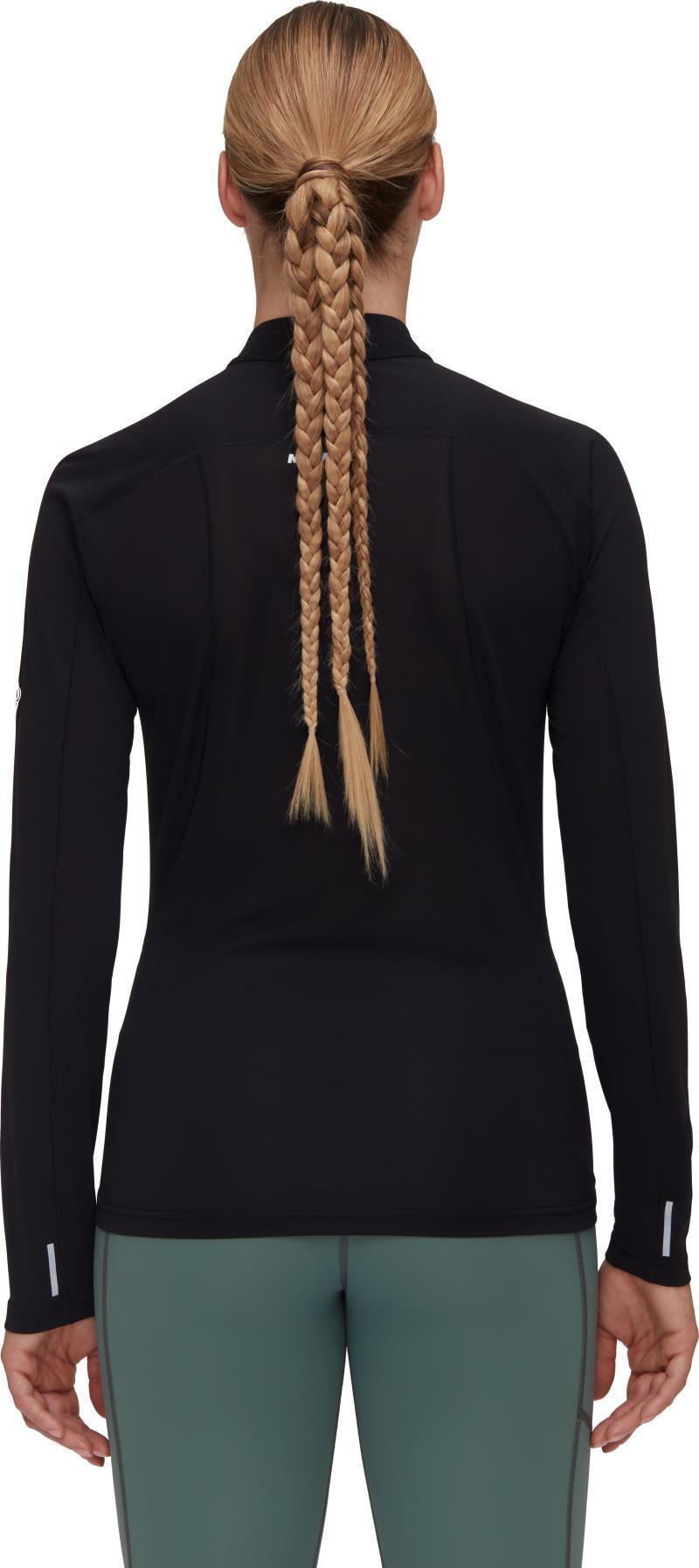 Aenergy FL Half Zip LS - Womens - Black 4