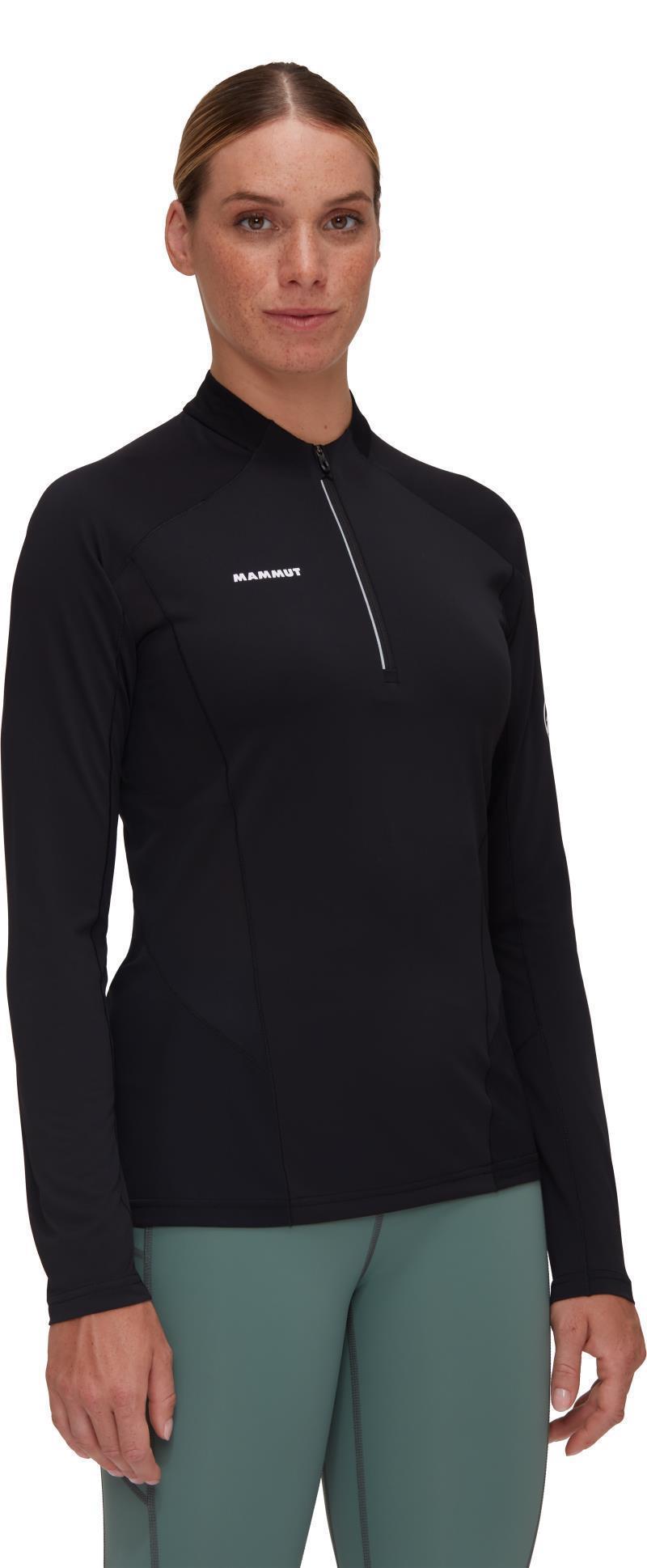 Aenergy FL Half Zip LS - Womens - Black 2