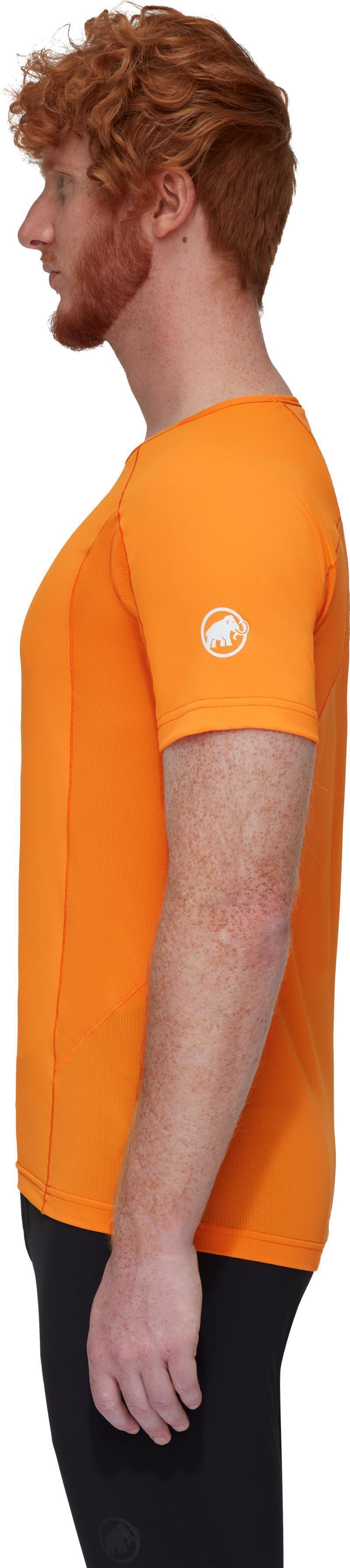 Aenergy FL T-Shirt - Mens - Tangerine / Dark Tangerine 3