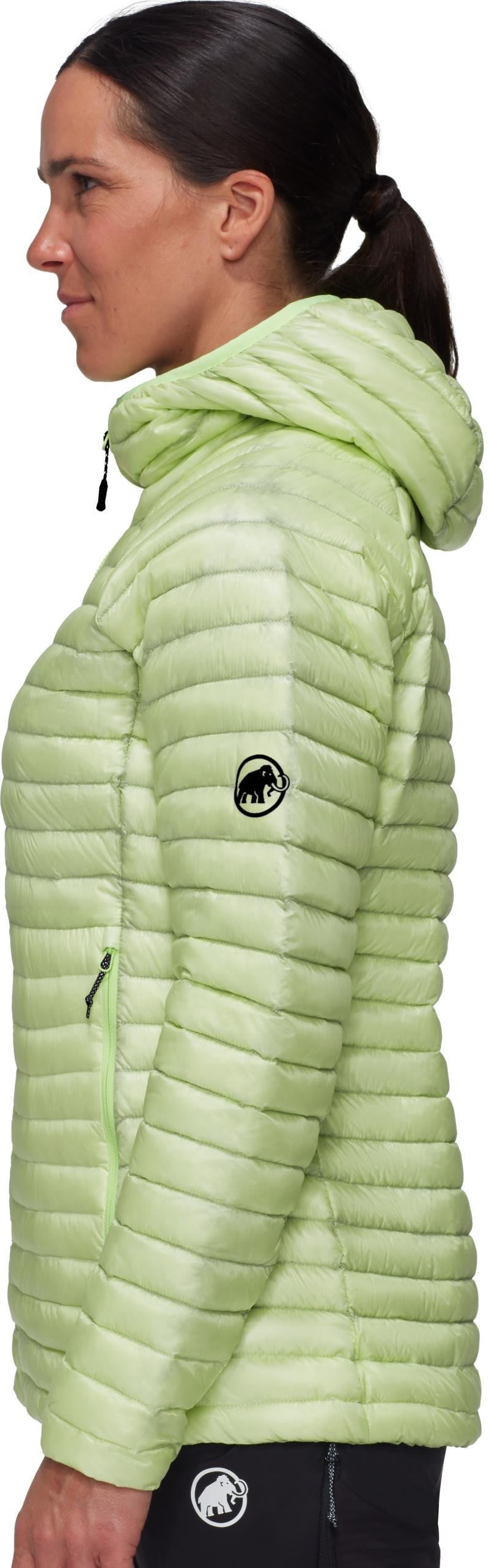 Aenergy IN Hooded Jacket - Womens - neo lime / black 1