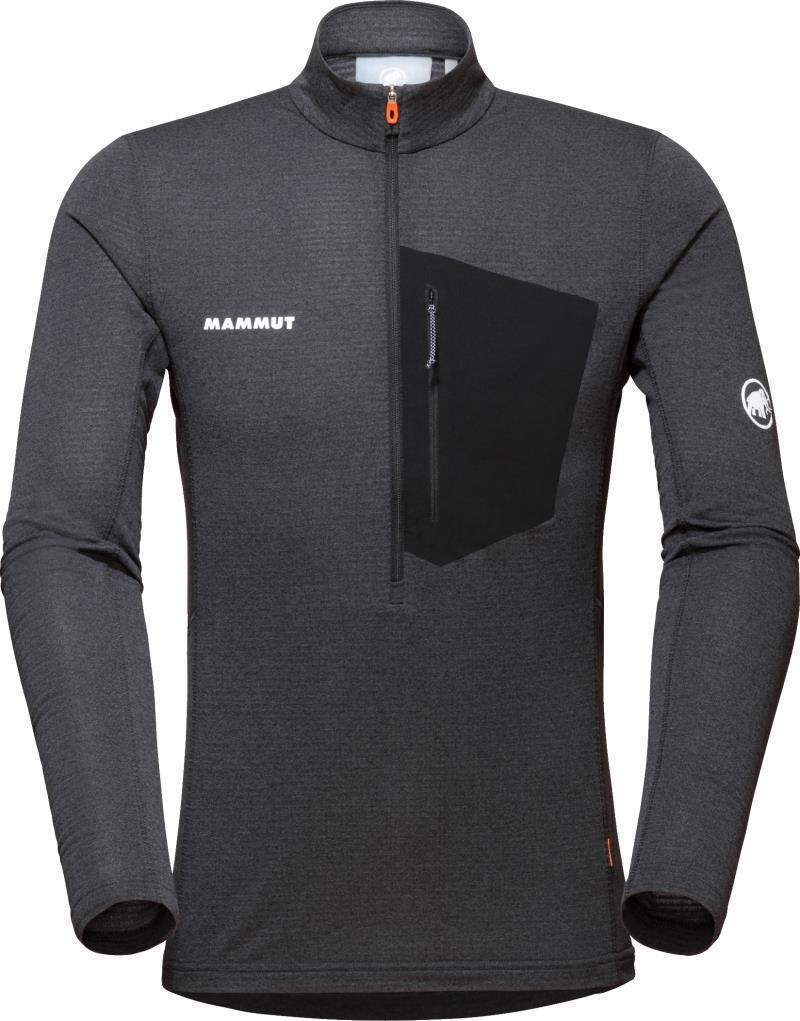 Aenergy Light ML Half Zip Pullover - Mens - Black / Phantom 1