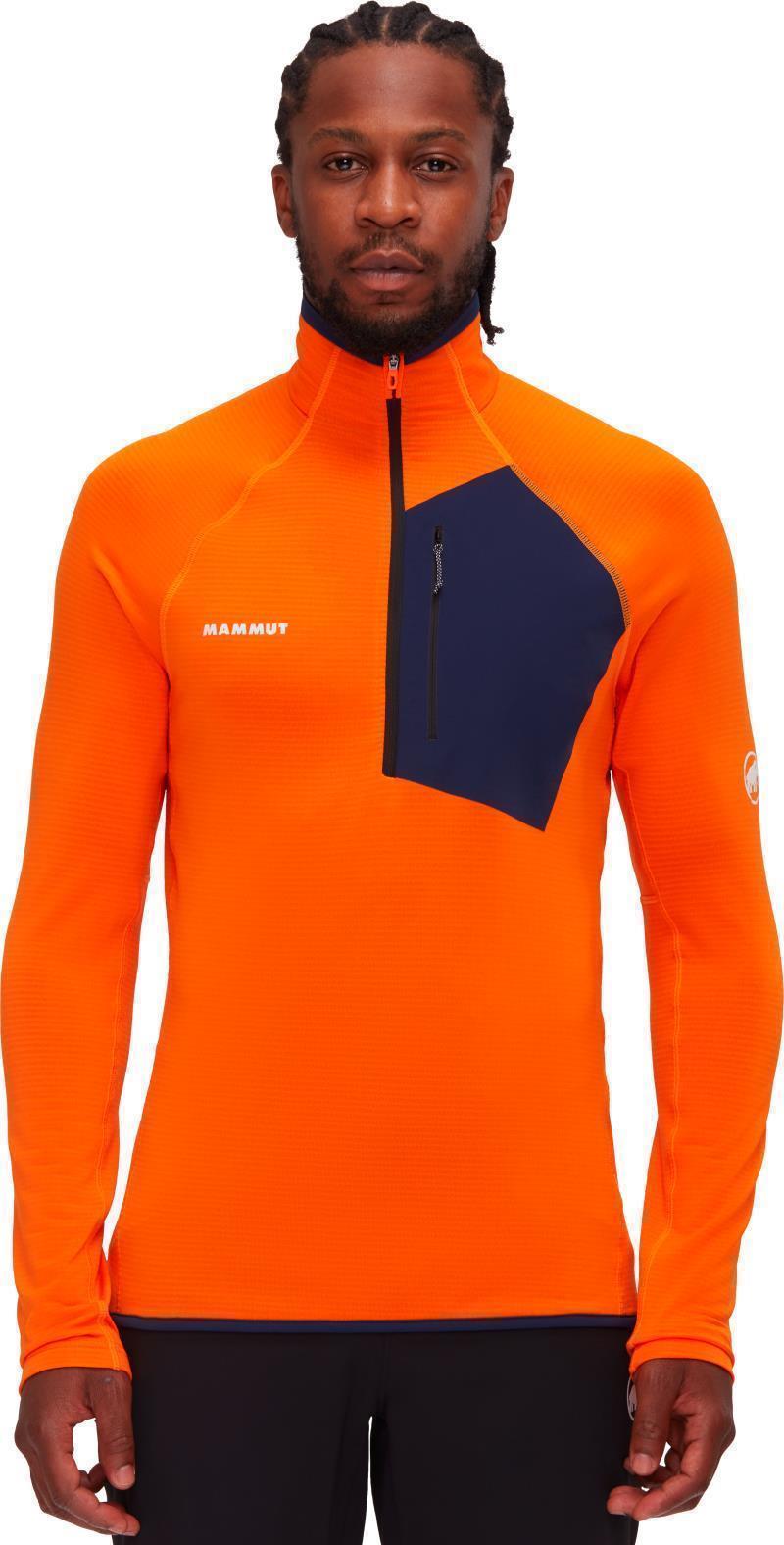 Aenergy Light ML Half Zip Pullover - Mens - arumita / marine 1
