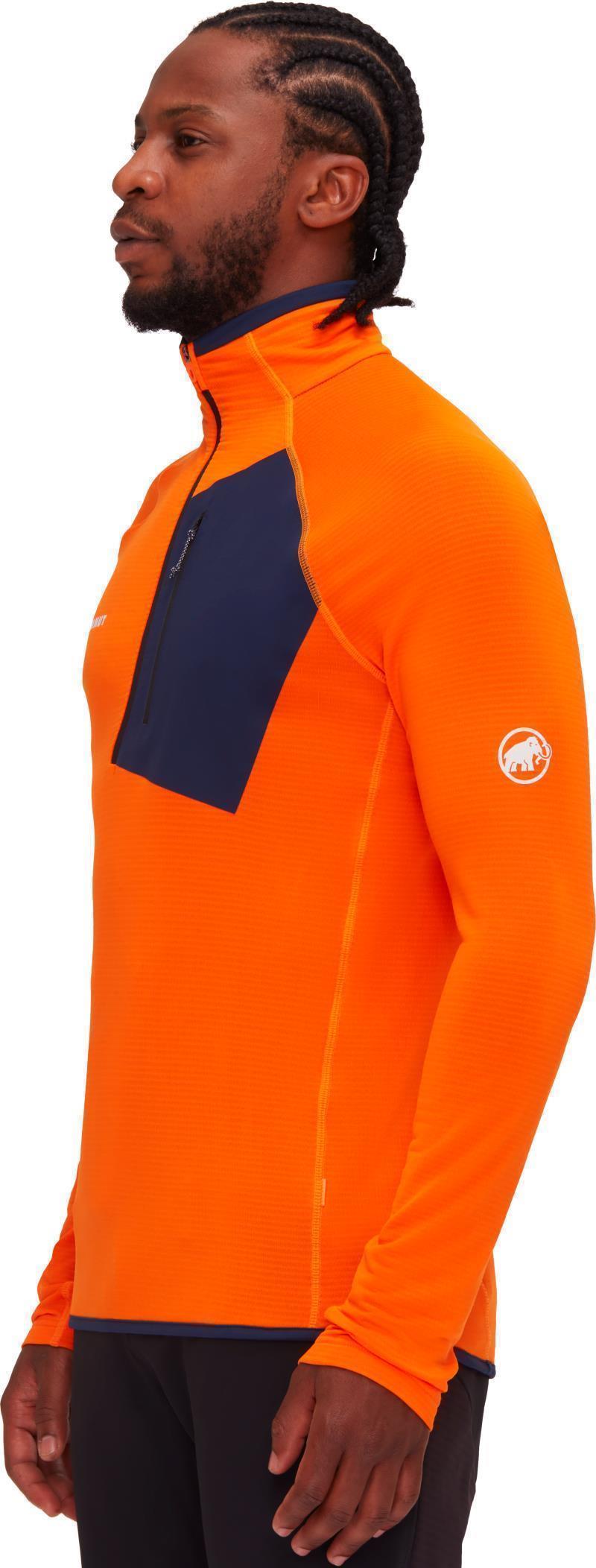 Aenergy Light ML Half Zip Pullover - Mens - arumita / marine 1
