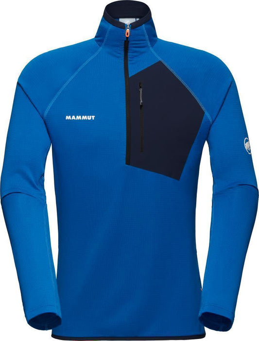 Aenergy Light ML Half Zip Pullover - Mens - azurit / marine 1
