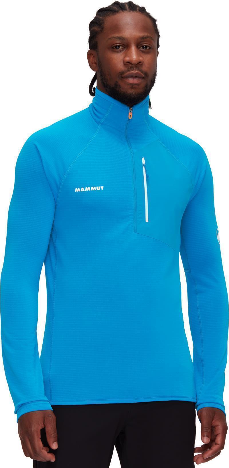 Aenergy Light ML Half Zip Pullover - Mens - glacier blue 1